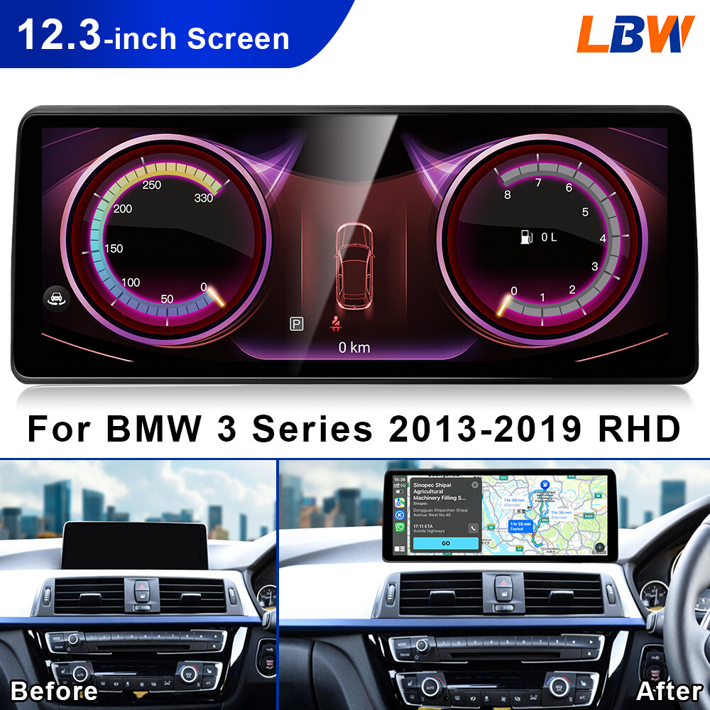 Android Car GPS 12.3'' 2G+32G Radio Navi Multimedia For BMW