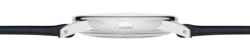 NOMOS Glashutte Orion Neomatik 39 Automatic Black Dial Leather Mens Watch 346 - Picture 6 of 7