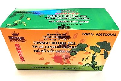 Jual GINKGO BILOBA 10 TEA BAGS Leaf Teh Daun Gingko Biloba Pat Ko Herbal I.1048778499
