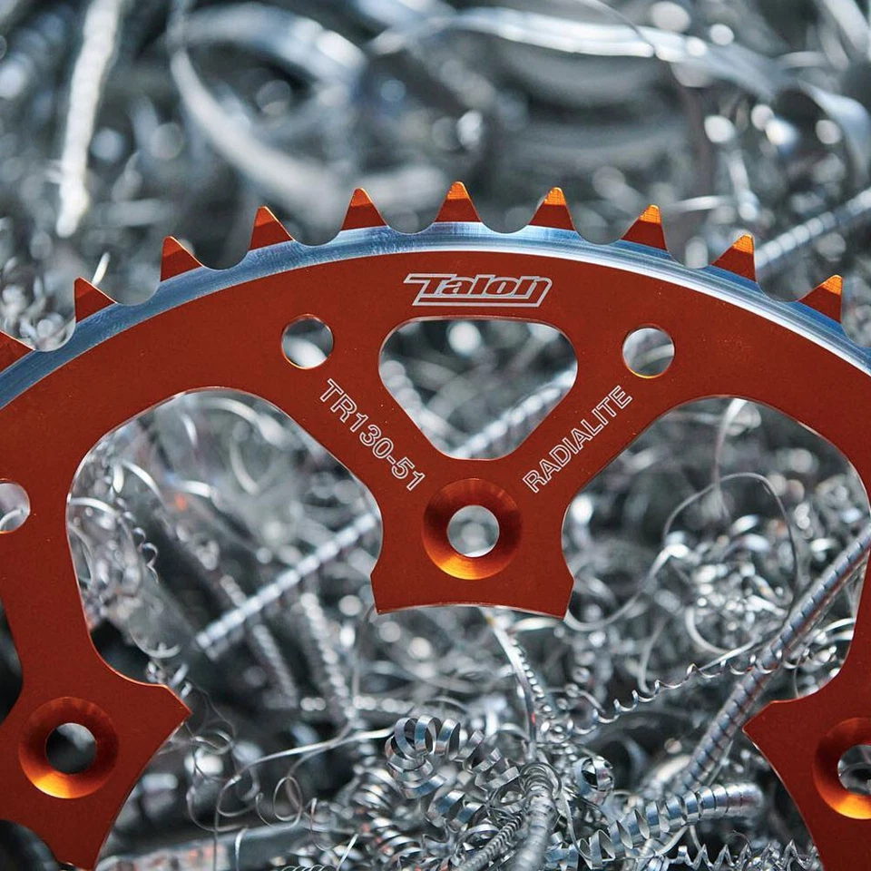 Piñón trasero Talon Radialite KTM SX SX-F EXC EXC-F Husqvarna TC FC TE FE rojo Foto 3 de 4