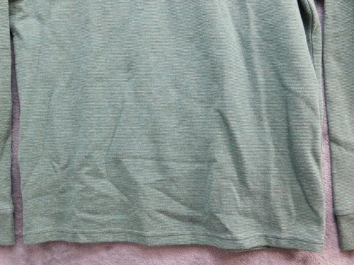 Vineyard Vines Saltwater 1/4 Zip Pullover Sweater Boys XL Sailors Green Striped - Picture 3 of 12