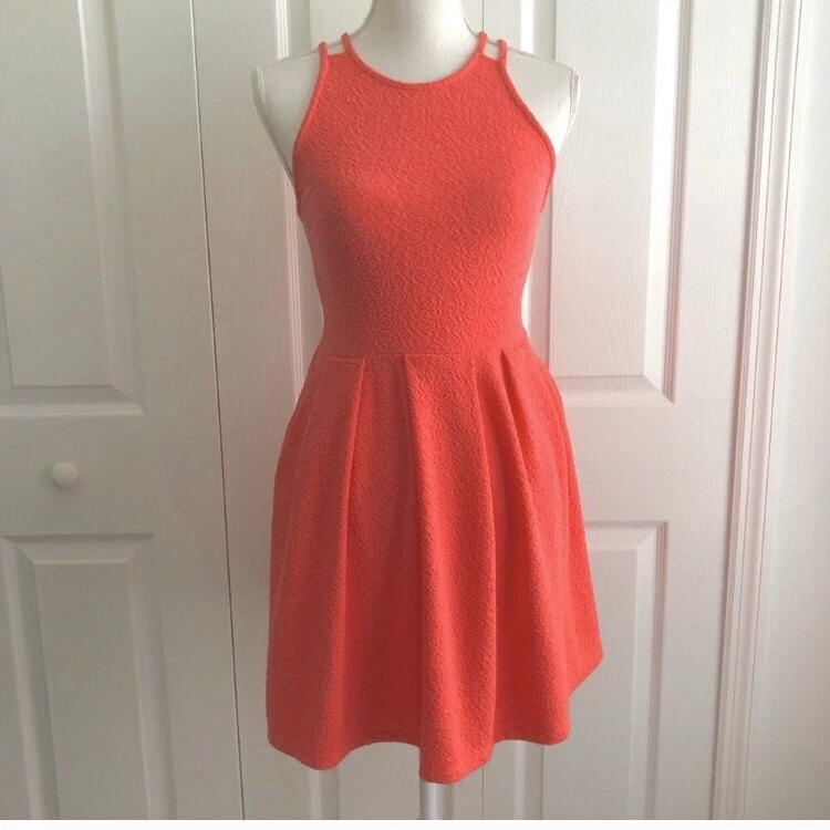 Juniors coral dress cheap