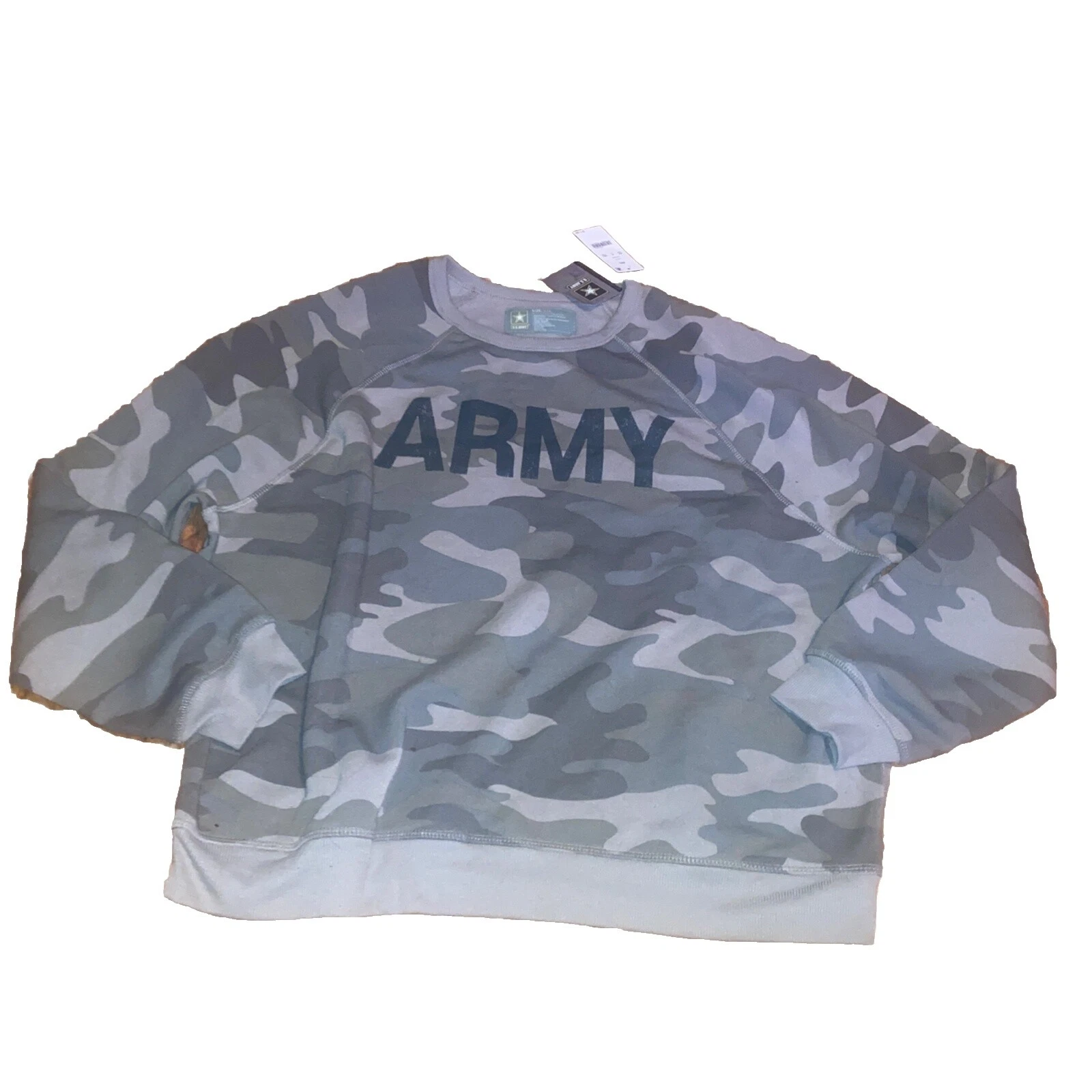 Army sudaderas de manga larga para mujeres