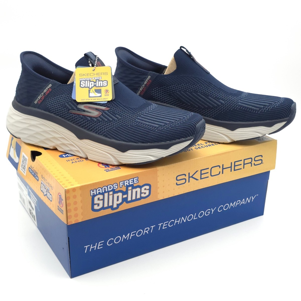 その他 blue Skechers Max Cushioning Elite Stretch Mens Navy Slip Ins 11