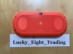 PS Vita Neon Orange PCH 2000 Za24 Console only PSV Slim [H]