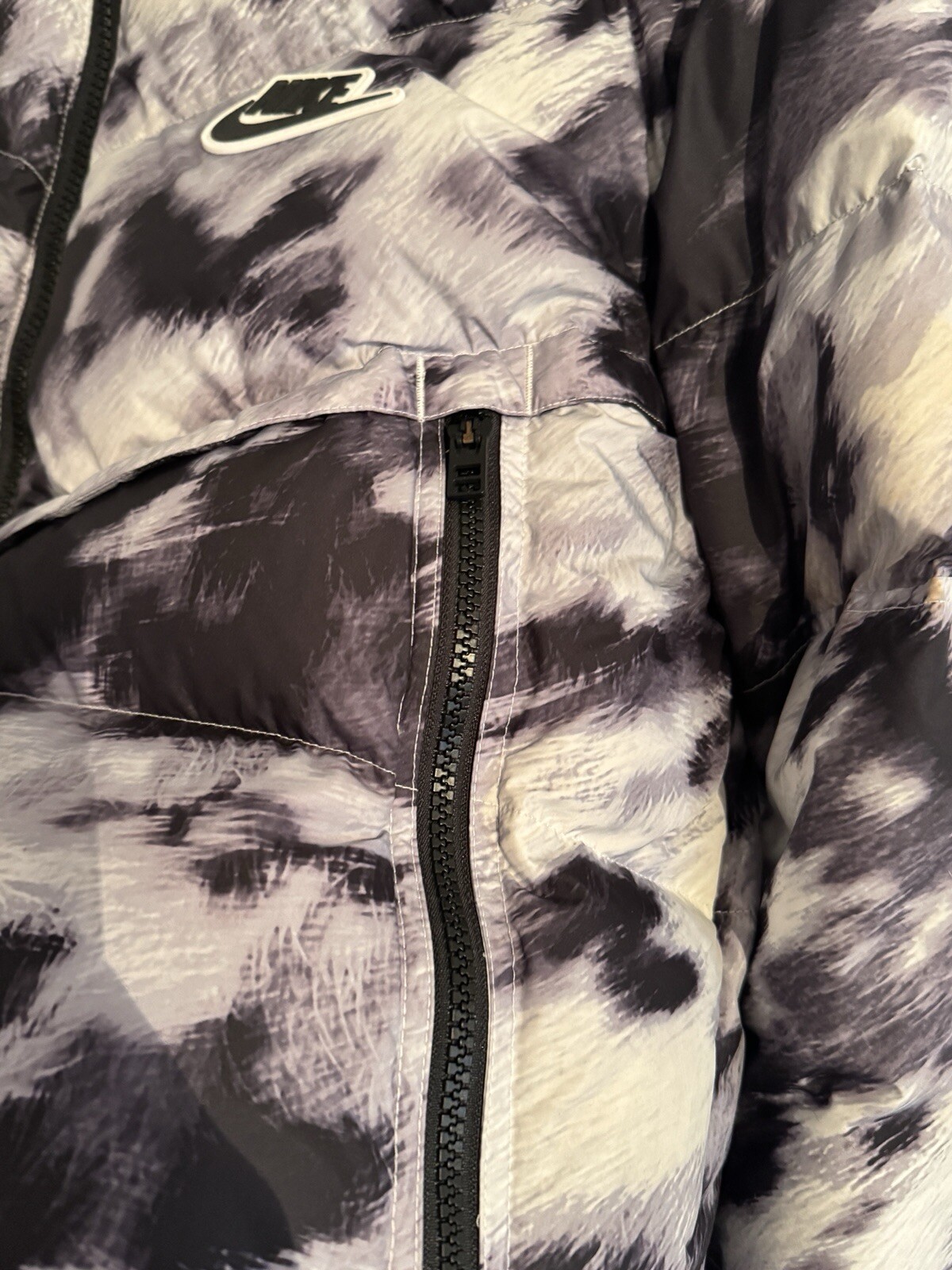 Nike Down Fill Windrunner Winter Jacket Black Siz… - image 3