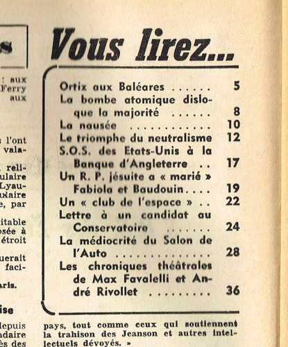 *** Aux écoutes du monde *** n° 1889 (30/09/1960) Triple isolement de la France - Picture 2 of 2
