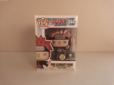 Funko Pop! Naruto Shippuden Pain Mighty Push Glow #944 with Chalice Protector