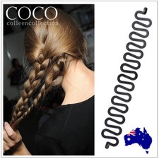 Fish Bone Hair Braiding French Braid Tool Roller Magic Twist Styling Bun Maker