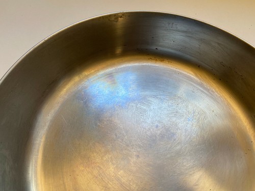 Revere Ware 10 Inch Copper Bottom Frying Pan Skillet Clinton ILL No Lid - Picture 5 of 12