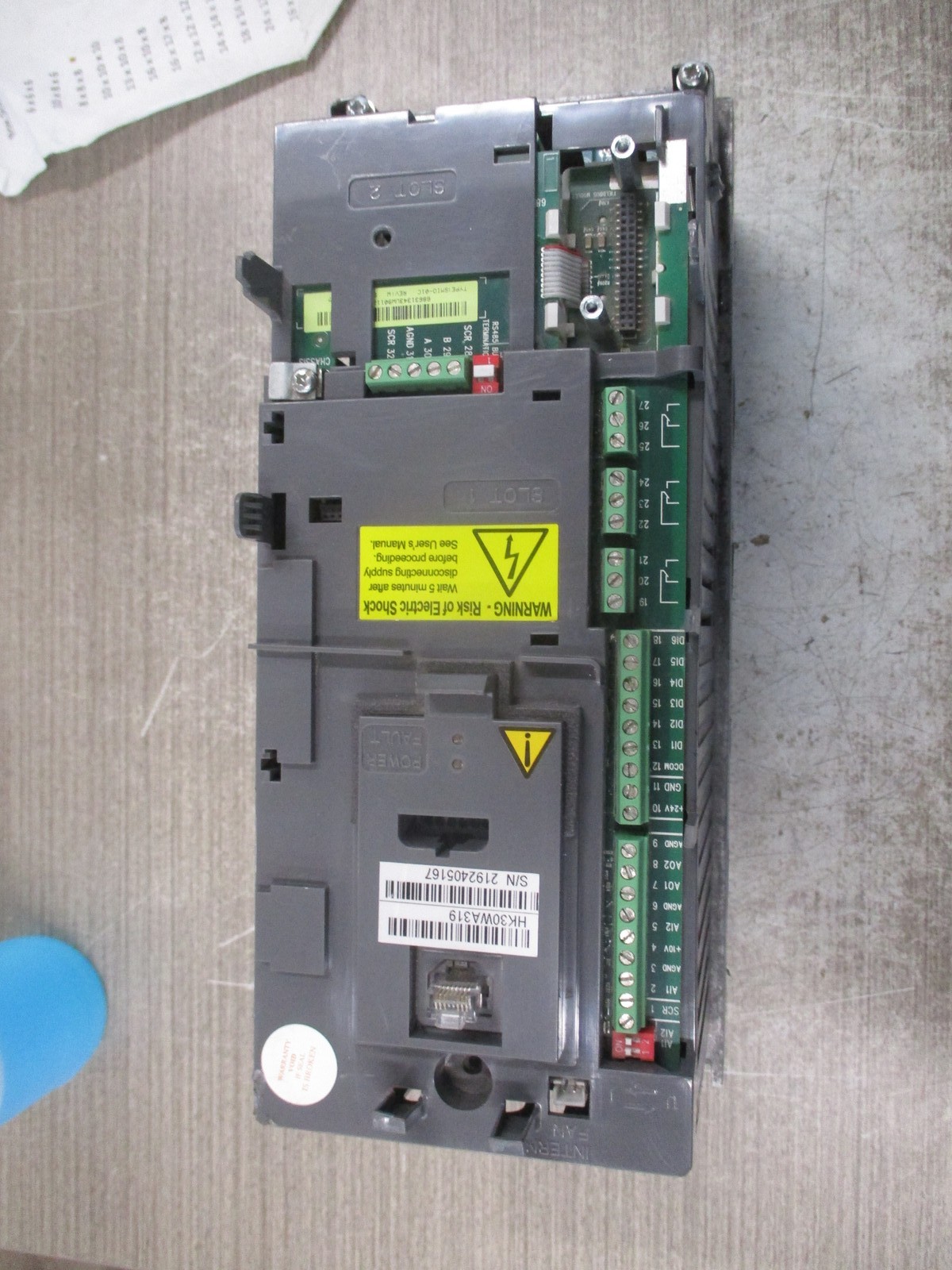 ABB ACH550 AC Drive ACH550-UH-08A8-4 5HP 3Ph Input: 3PH 48-63Hz 380-480VAC 8.8A