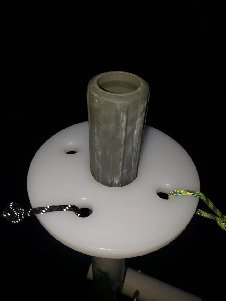 2 Antenas de Radio Anillos Hombre Radioaficionado Postes Militares Excedente, Foto 3 de 4