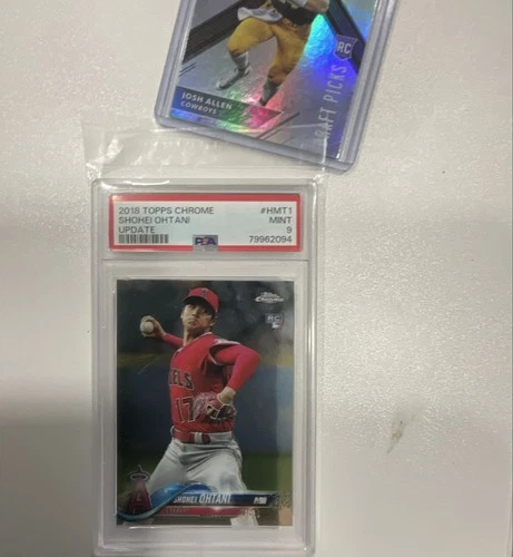 2018 Topps Chrome Update - Shohei Ohtani #HMT1 (RC)PSA 9