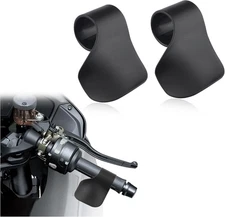 2PCS Motorcycle Cruise Control,Anti-Slip Throttle Assist Black 