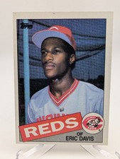 ? Eric Davis 1985 Topps #627 Rookie Cincinnati Reds RC Baseball Card . rookie card picture