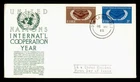 DR WHO 1965 IRELAND FDC COOPERATION YEAR ANDERSON CACHET COMBO R61181