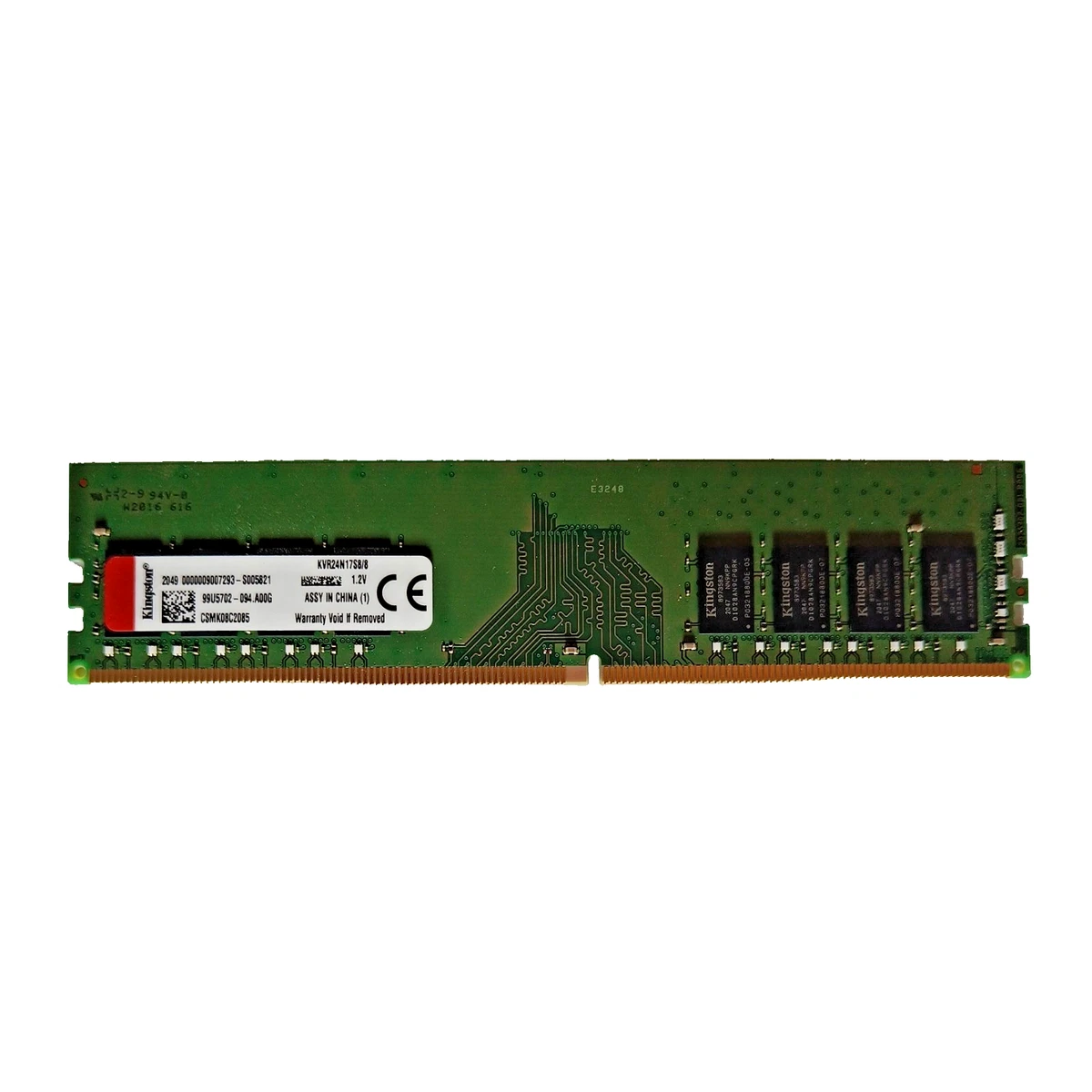 Kingston DDR4 SDRAM 8 GB Capacity per Module RAM 4 Modules for