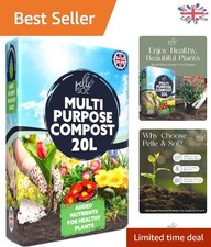 Versatile 20L Compost for Indoor & Outdoor Gardening - Healthy Root Development 0.75 per litre