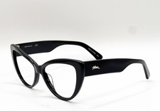 Longchamp LO663S 005 Black Cat Eye Authentic Eyeglass Frames 56-16-140