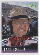 1996 Classic Printers Proof /498 Jack Roush #5 HOF