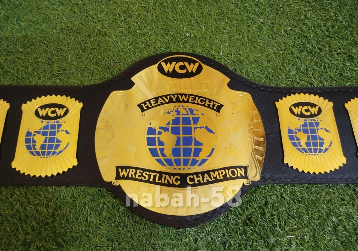 WCW World Heavyweight Wrestling Title Belt – Adult Size – 2mm | eBay