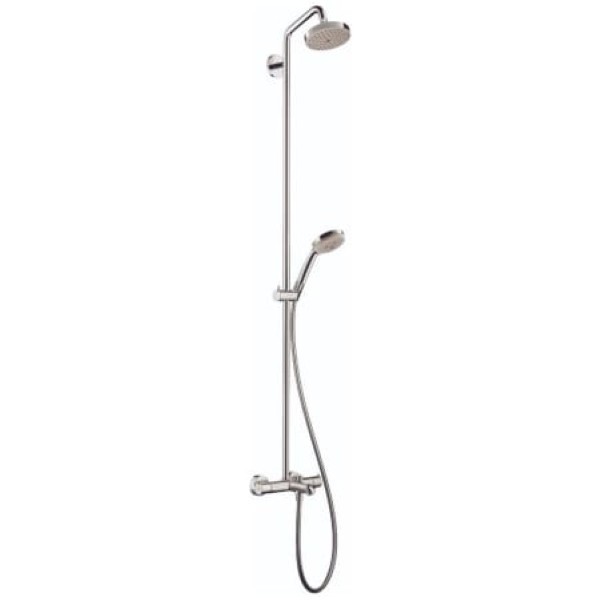 New Hansgrohe 27143001 Croma Thermostatic Showerpipe 150 1-J