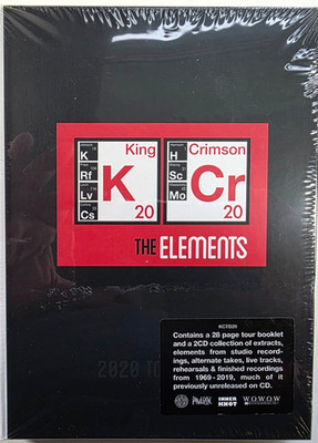 King Crimson The Elements (2020 Tour Box) 2 x CD Boxset 2016 compilation prog