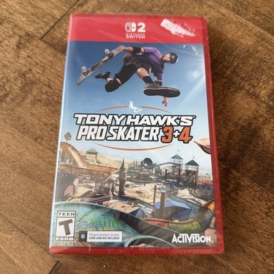Tony Hawk Pro Skater 3+4 - Nintendo Switch 2 BRAND NEW! FACTORY SEALED!