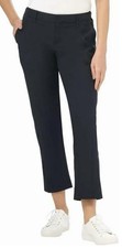 NWT Kirkland Signature Travel Pant Utility Pocket Elastic Waistband Ankle sz 2