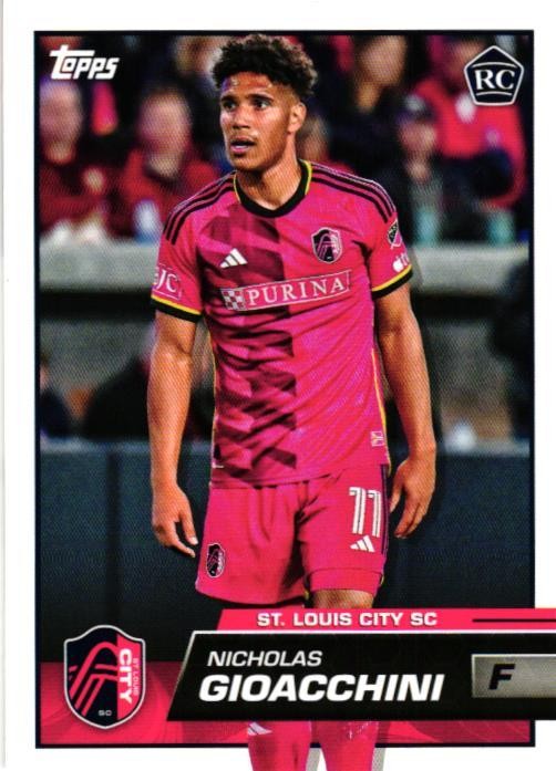 2023 Topps MLS #111 Nicholas Gioacchini