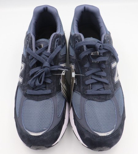 New Balance 990v5 Made in USA Navy/Silver M990NV5 Men's Size 12 New - Picture 6 of 10