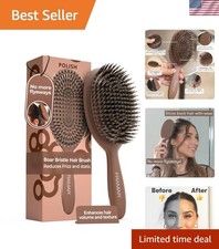 Soft Boar Bristle Hair Brush For Women   Boars Hair Brush For Women, Boar Bru...