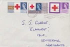 GB Plain FDC: 1963 RED CROSS CENTENARY + Maldon, Essex Wavey Cancel