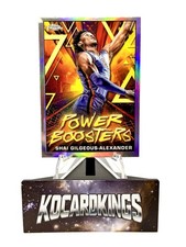 2024 Topps Chrome Shai Gilgeous-Alexander Power Boosters Silver Refractor #PB-13