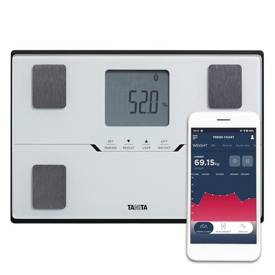 Tanita BC-401 Körperanalysewaage Bluetooth Körperzusammensetzung Weiss