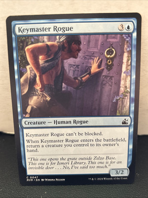 Keymaster Rogue Ravnica Remastered Regular #47 MTG MAGIC CARDS BLUE CREATURE 