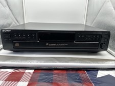 Sony CDP-CE345 5-Disc CD Changer Player No Remote TESTED READ DESCRIPTION