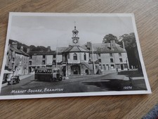 Postcard Market Square BRAMPTON Cumbria
