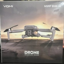 Drone Yomi Brushless Drone 4K/Nightvision GPS Retail $599.99 NEW