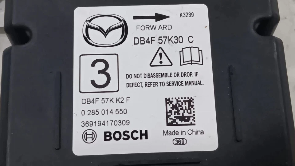 Módulo de control informático SRS 18-22 MAZDA CX-3 Foto 2 de 4