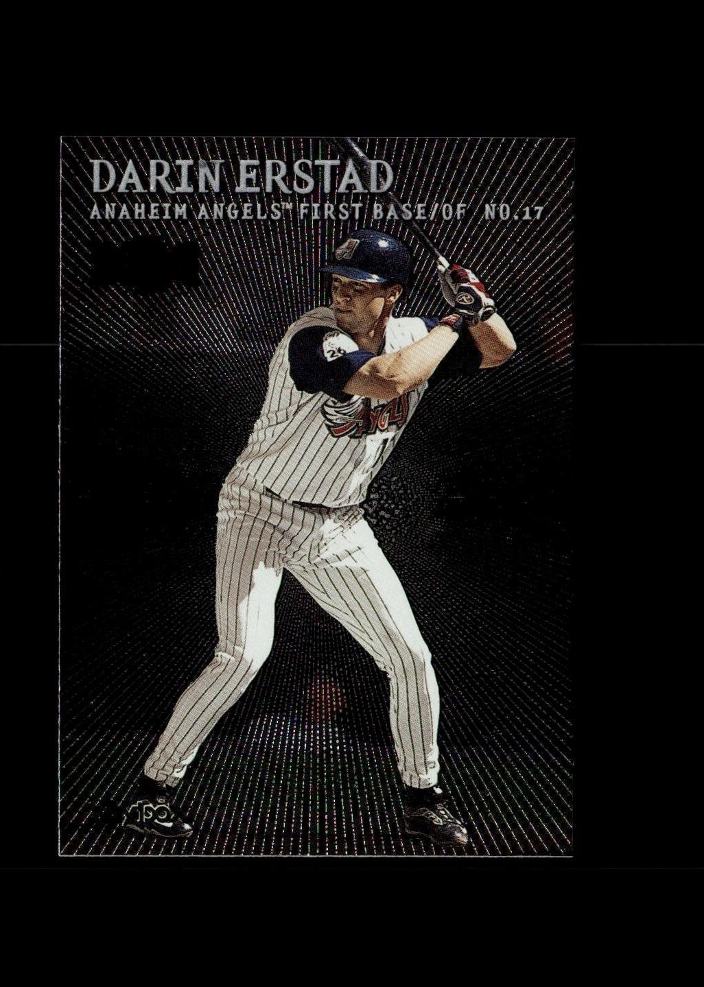 Darin Erstad 2000 Metal Baseball Card #72 Anaheim Angels