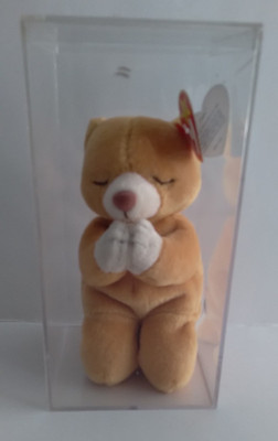 TY HOPE Beanie Baby 1998 Retired & Rare with All Tag Errors in Display Box