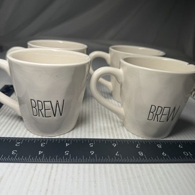 Mud Pie HOT Tea Cup With Tea Bag Holder And Gray Notch