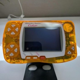 Wonder Swan Color Main Body Crystal Orange Maintenance completed