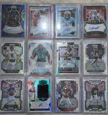 2021-2025 Prizm Optic NFL 12 Card ALL ROOKIE AUTO Lot 12 ct Rookie AUTOs /25 /75