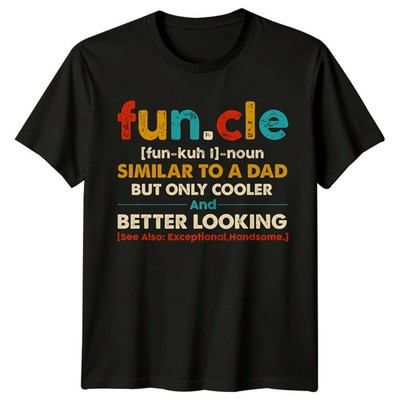 Fun.cle Definition Uncle Family Herren T-Shirt Better Looking