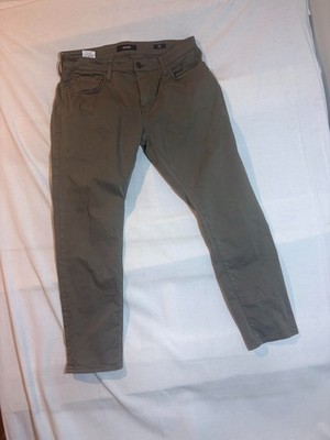 Mavi Jeans Men's 34x27 Jake Slim Fit Straight Leg Mid Rise Denim Olive Green