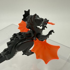LEGO Castle Black Classic Dragon Animal 6129c04 From Sets 6007, 6097, 6047, 4818