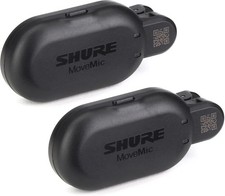 Shure MoveMic Two Wireless Lavalier Microphone System