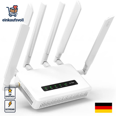GL-X3000 5G Dual-SIM Mobilrouter Wi-Fi 6 OpenWrt VPN Router